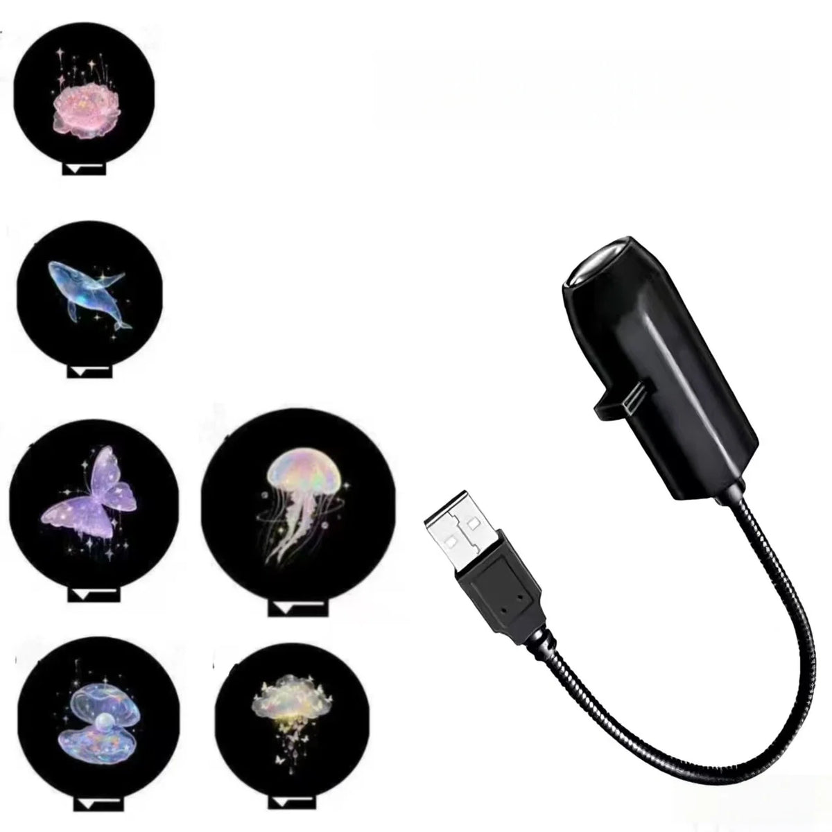 👉 Kreativer Dreamy LED Projektor mit Mustereffekten