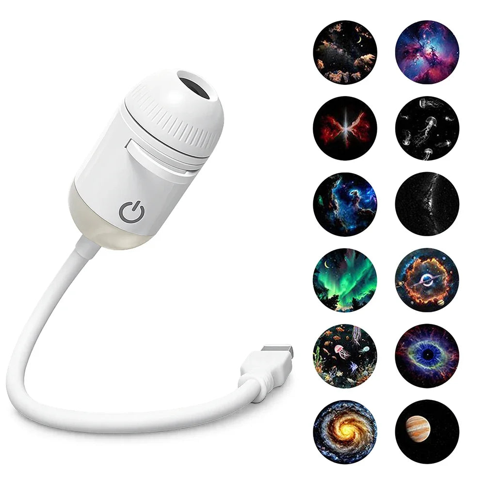 👉 Ambiente LED USB-Projektionslampe für Räume