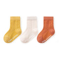 3Pairs/lot Children's Socks For Girls Boys Cotton Casual Kids Sock Spring Summer Baby Toddler Floor Home Sock Non-slip 1-5Years