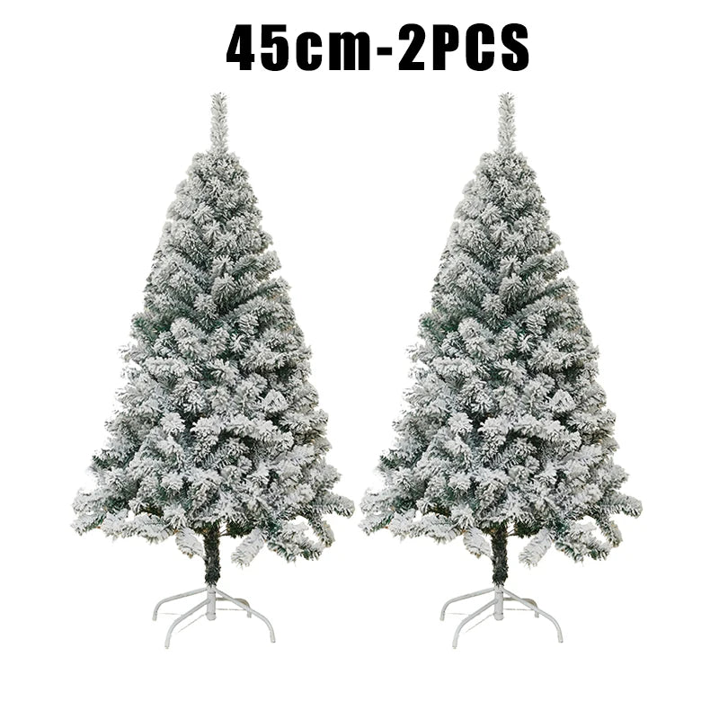 Weißer Polarschnee-Weihnachtsbaum – Elegante Winterpracht