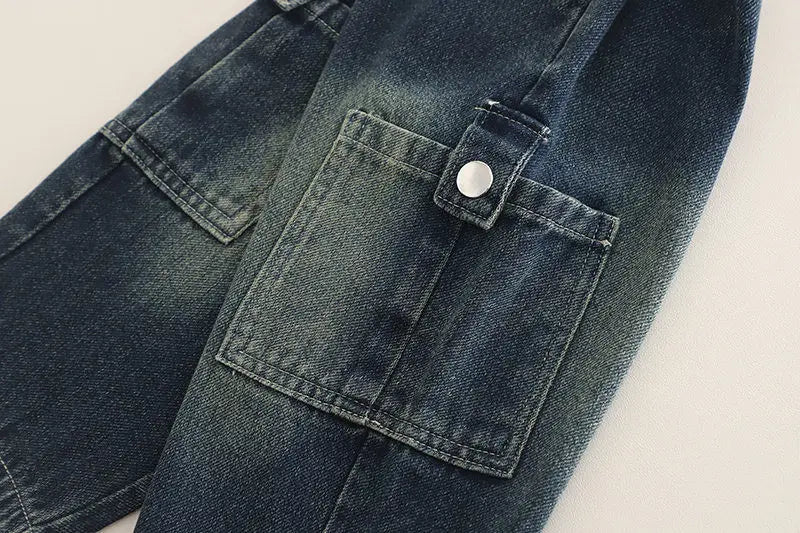 Fashion New Spring Kids Jeans Boys Girls Black Jeans Children Boys Casual Denim Pants Toddler High Quality 1 2 3 4 5 Years