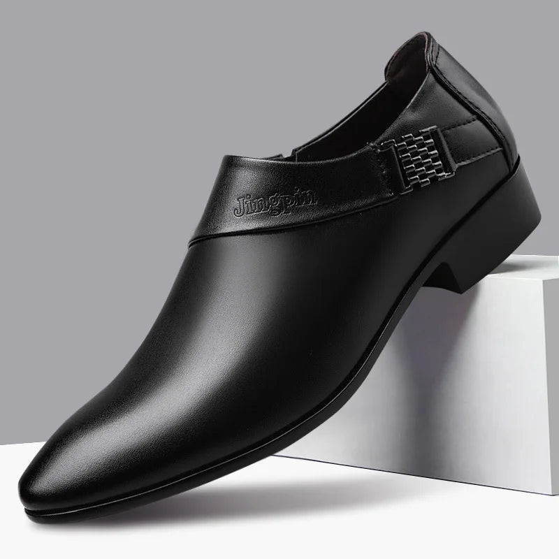 Oxfords Leather Shoes for Men Luxury Big Size 38-50 Men Dress Shoes Business Party Wedding Office Work Shoe 2025 New Men Loafers