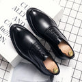 Classic Oxfords Shoes Men Retro Casual Business Social Leather Shoes For Men Office Wedding Leather Shoes Men's Dress Shoes