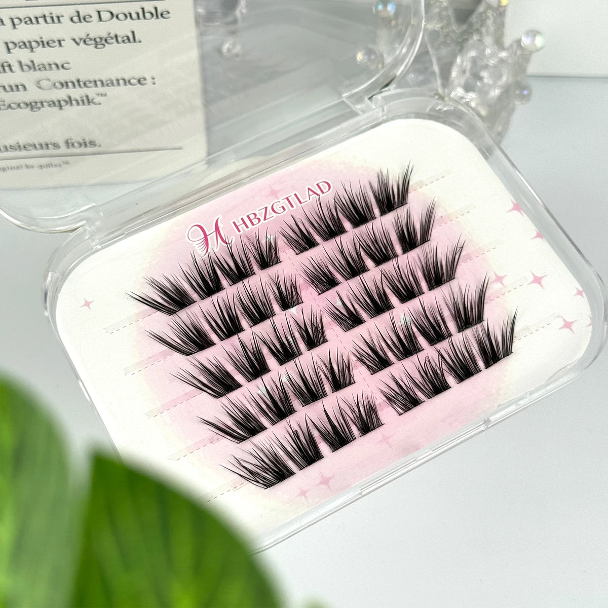 Manga Lash Clusters Eyelash Extensions Brown Anime Individual Lashes Wispy Fairy Lash Extension Fox Eye Spider Cluster Lashes