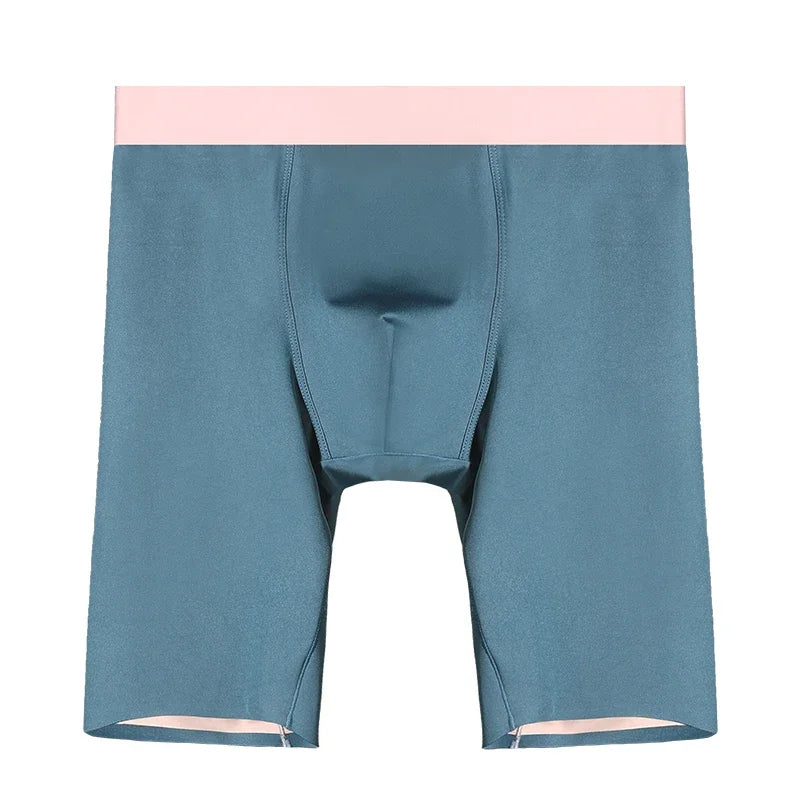 Sports briefs for men lengthened legs and fat men antibacterial boxers for boys anti-wear leg boxer shorts head