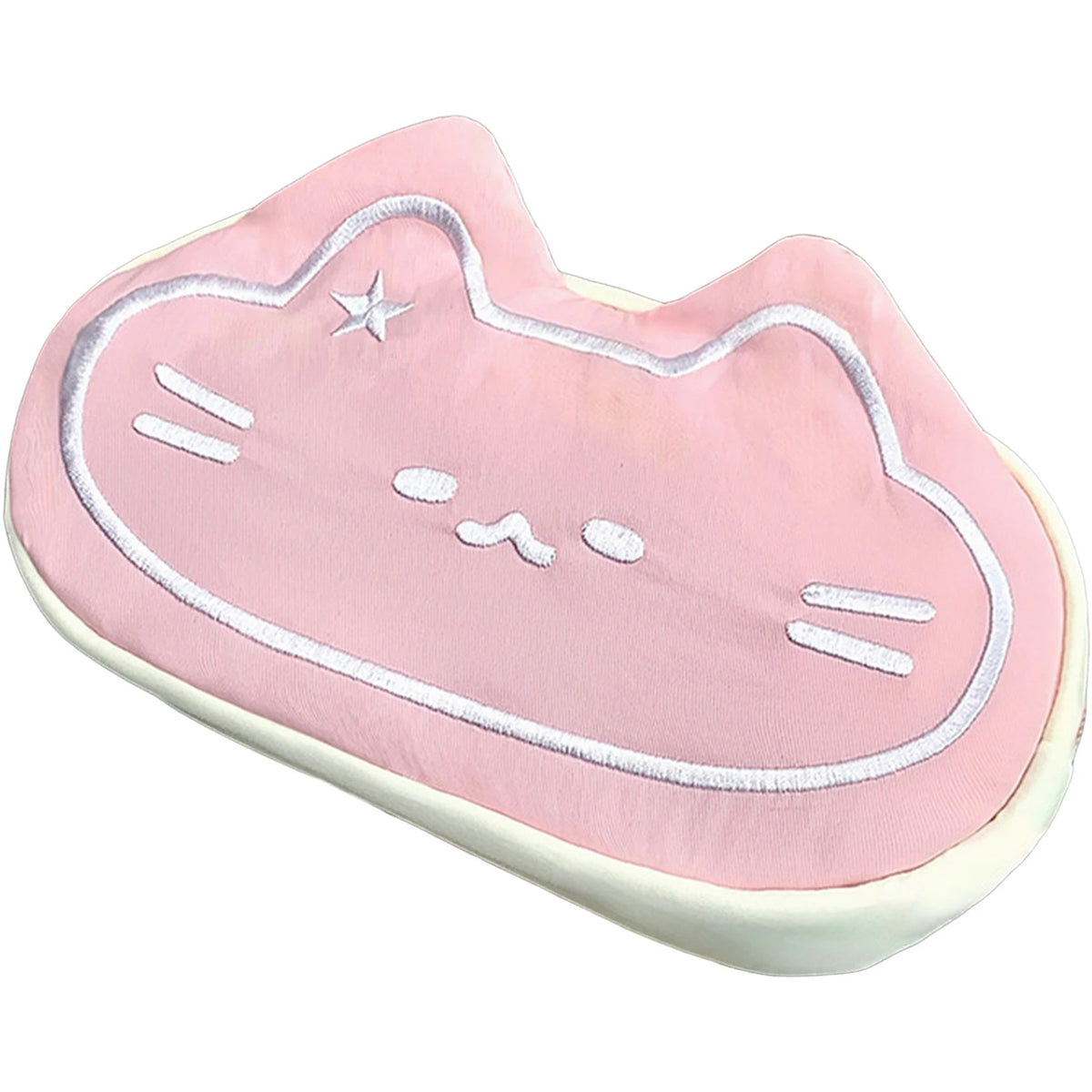 Kawaii Cat Plush Stationery Bag Portable Pencil Case Aesthetic Stationery Bag Suitable for Capybara Lovers Gifts