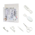 Baby-Pflegeset, BPA-frei, niedliches Design, Kamm, Bürste, Nagelknipser und Schere, sichere Pflegeutensilien für Neugeborene und Säuglinge