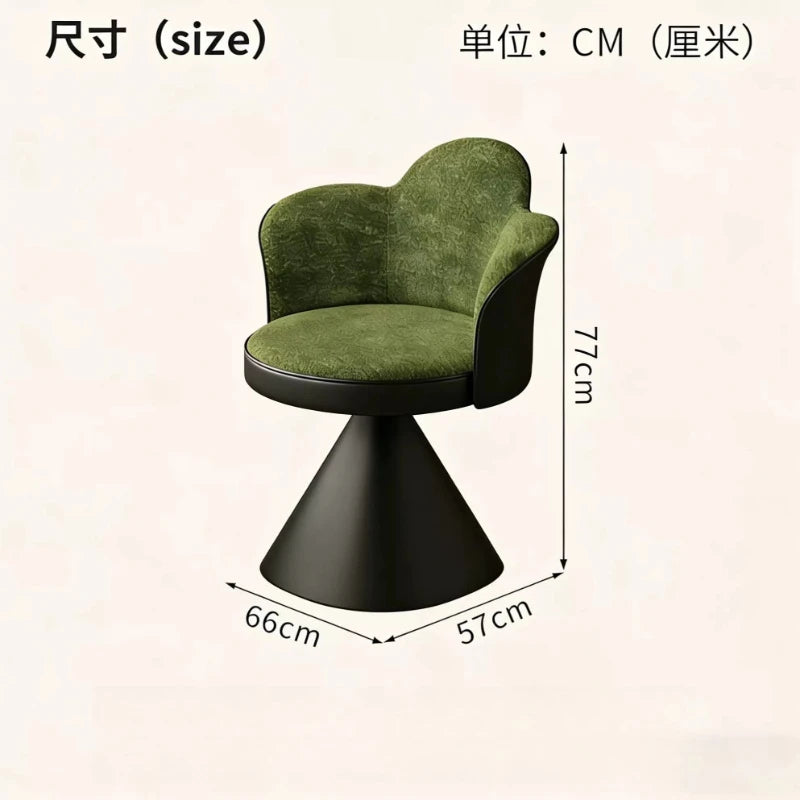 Pink Black Vanity Stool Make Up Dining Beauty Design Vanity Stool Cute Wooden Silla Tocador Maquillaje Girls Bedroom Furniture