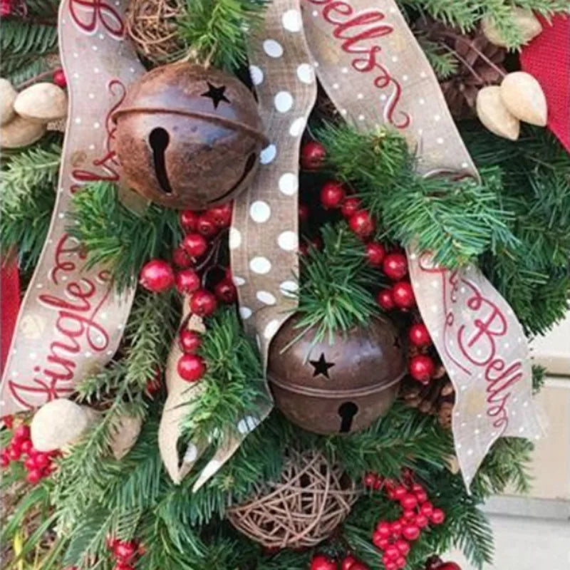 Luxus Weihnachtsgirlande & Invertierter Designer-Baum für die Tür