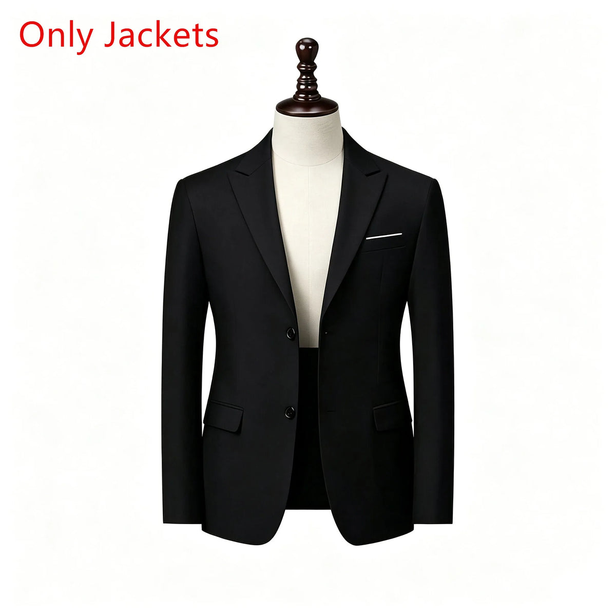 Men's 3‑Piece Suit | Wedding Business Formal Blazer & Trousers for Prom, Banquet & Official Occasions