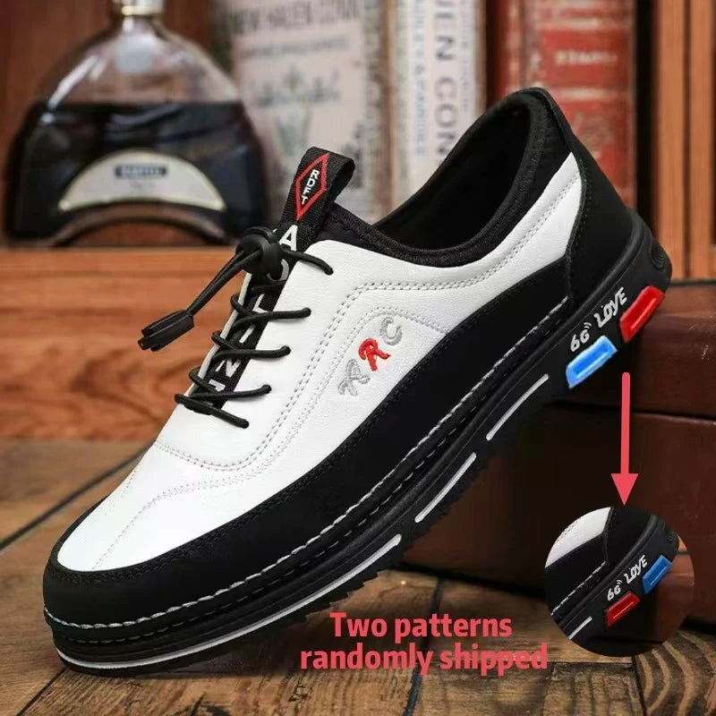 Men's Business Dress Shoes, Lightweight, Wear Resistant, Breathable. Ideal for Office, Commuting & Daily Formal Outfits
