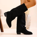 *Fashion New Elegant Sexy Casual Work Boots for Women Winter Hot Selling Comfortable Temperament Pointed Knight Boots