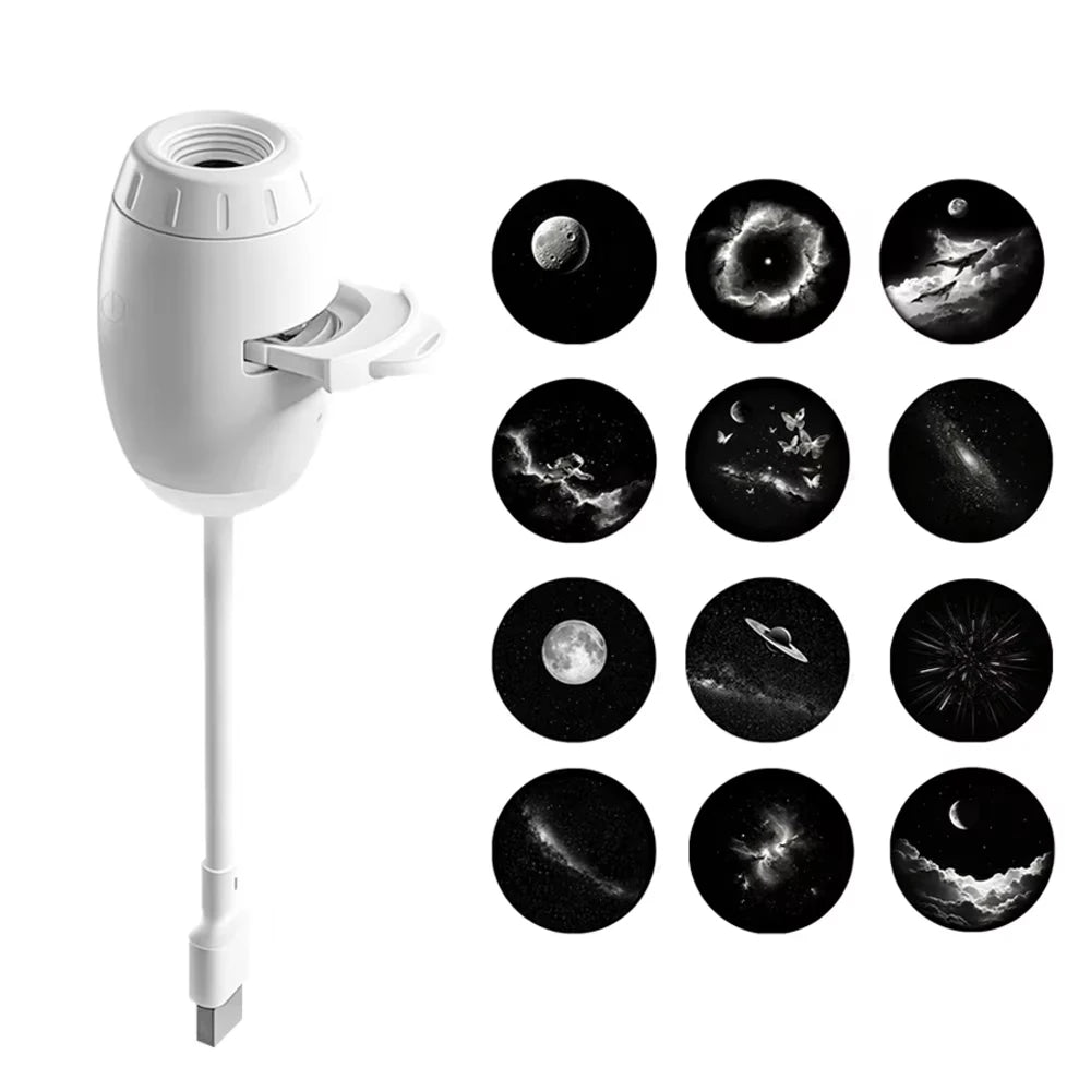 👉 Ambiente LED USB-Projektionslampe für Räume