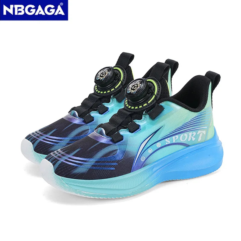 Kids Sneakers Breathable Student Boys Basketball Sports Shoes for Children Outdoor Training Trendy Tennis Size 28-39