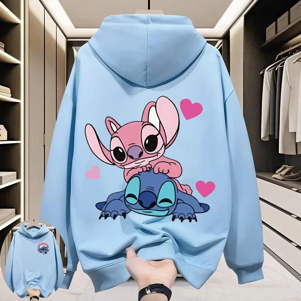 A Printed Children's Hooded Sweatshirt Suitable for A Family of Three, A Warm Autumn-Winter Children's Hooded Sportswear.