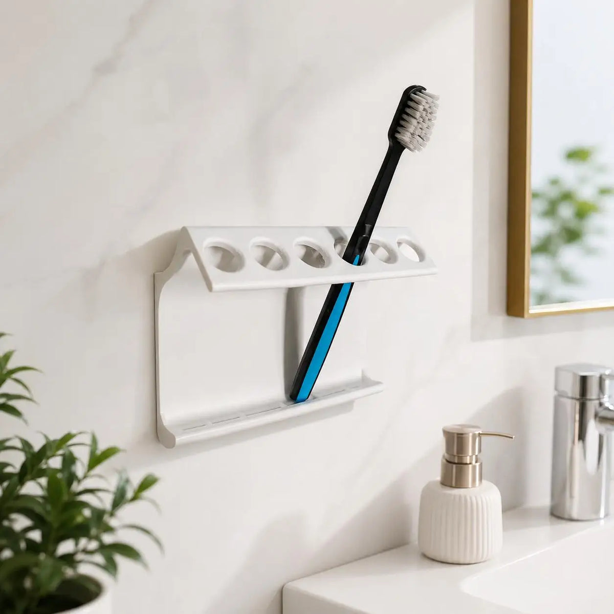 Bathroom Multifunctional Organizer, Toothbrush Holder,Multifunctional Drain Rack Storage And Organization, Bathroom Storage Rack