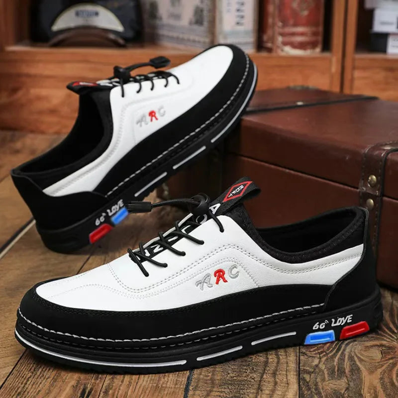 Men's Business Dress Shoes, Lightweight, Wear Resistant, Breathable. Ideal for Office, Commuting & Daily Formal Outfits