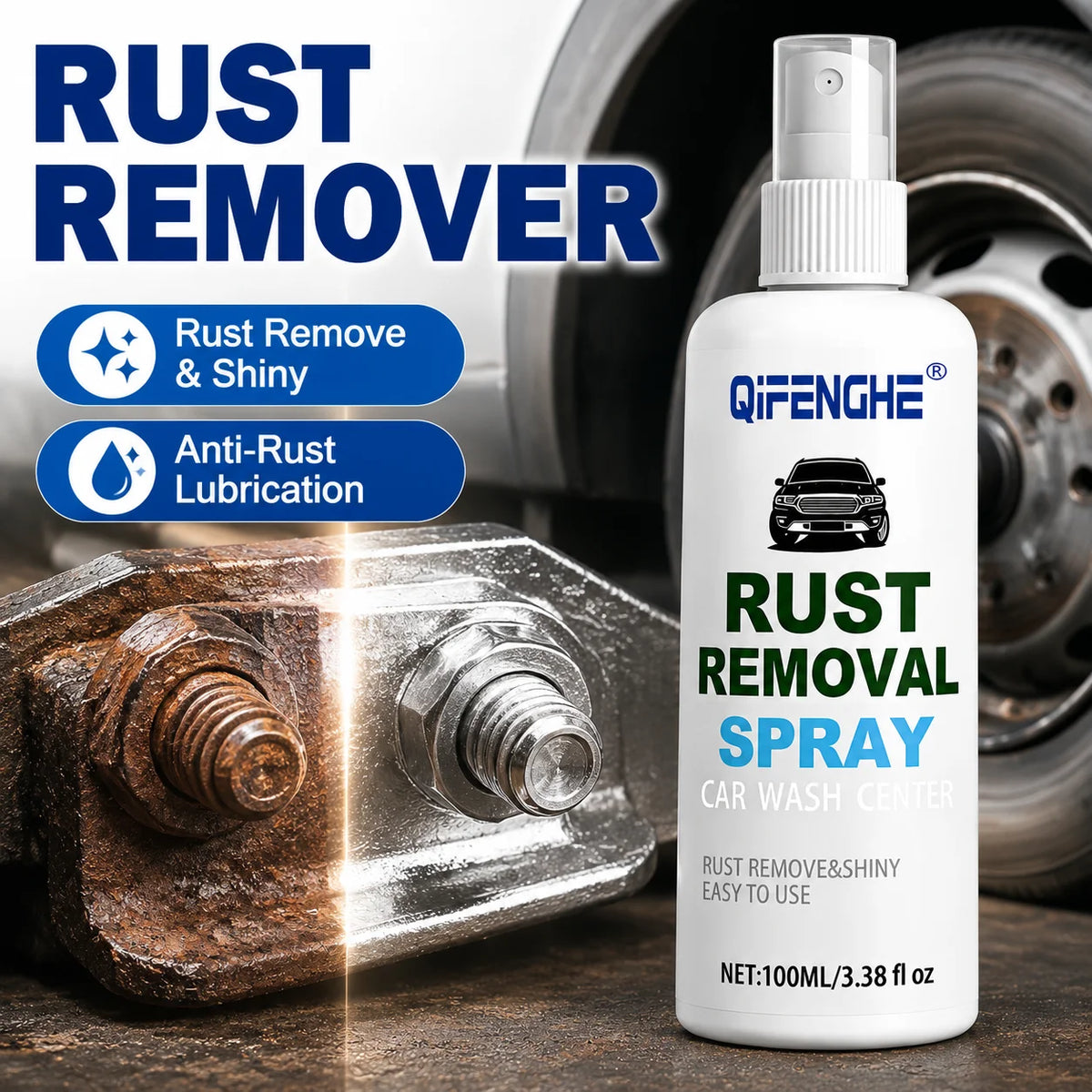 👉 Kraftvoller Rostentferner & Fleckenreiniger Spray