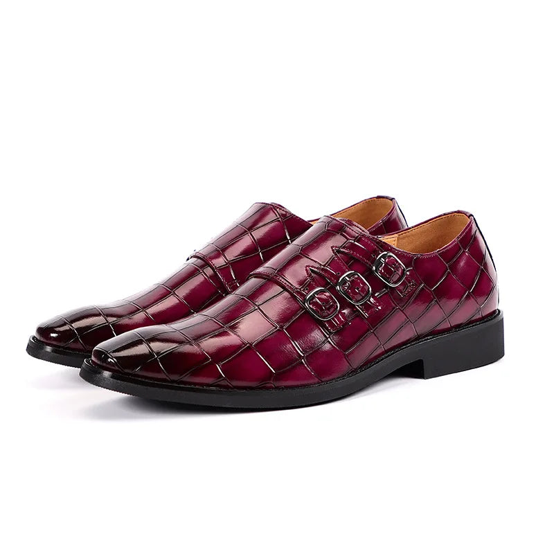 Dress Shoes Men Oxfords Fashion Business Office Men's Shoes Classic Luxury Leather Male Suits Shoes Italian Wedding Shoe