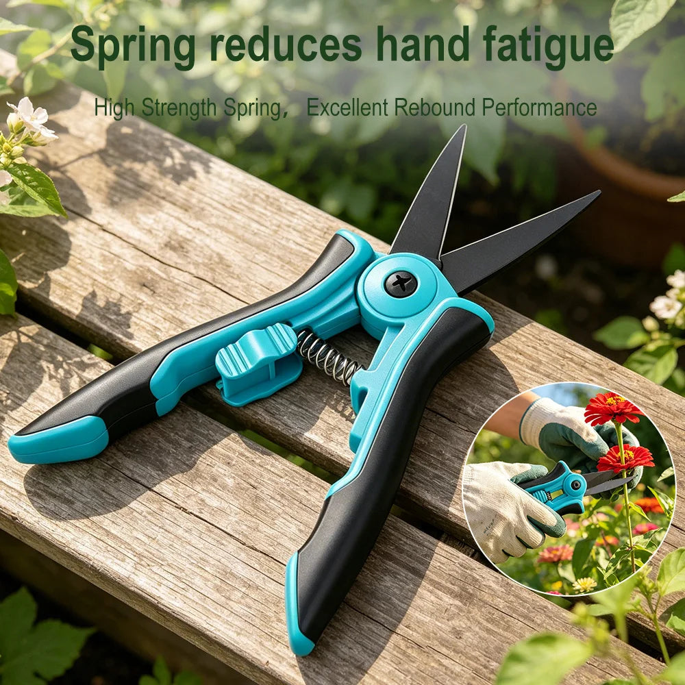 Präzisions-Gartenschere mit ergonomischem Griff
