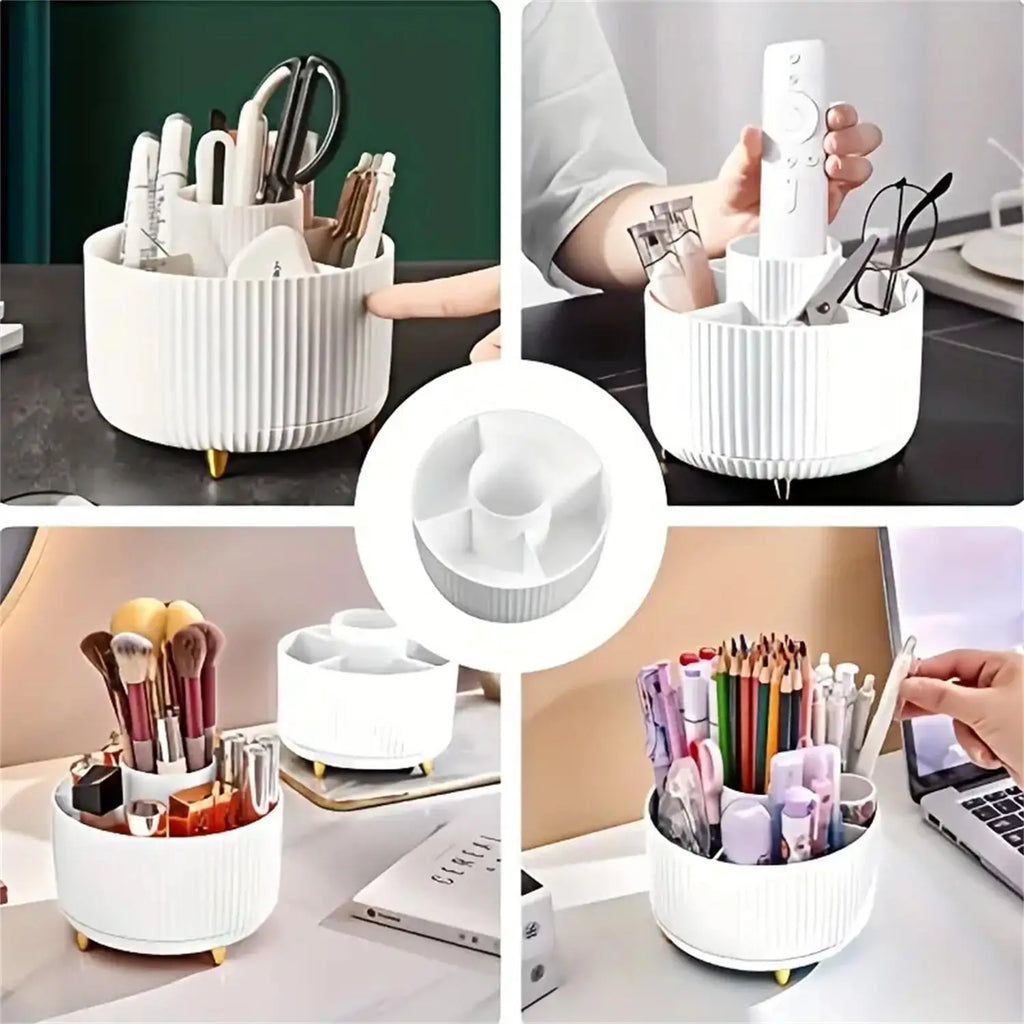 Premium Pinselhalter & Kosmetik-Organizer