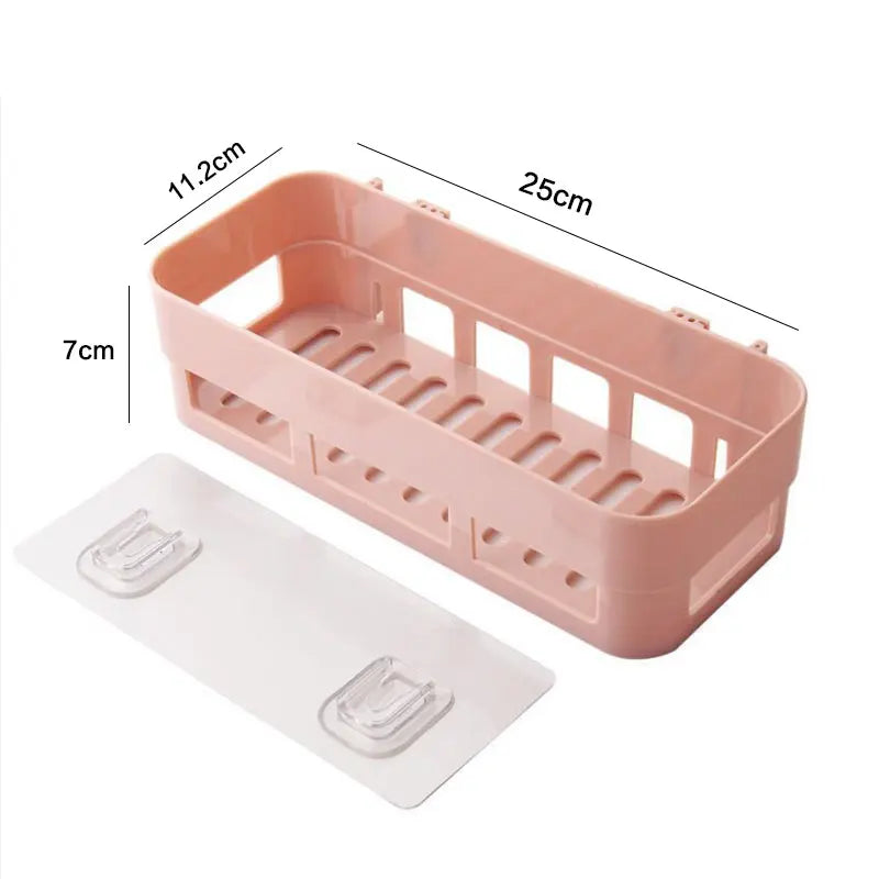 Bathroom Shelf Organizer Storage Basket Decoration Kitchen Home Decoration Corner Shower Shelf Rack Storage Rack Accessories