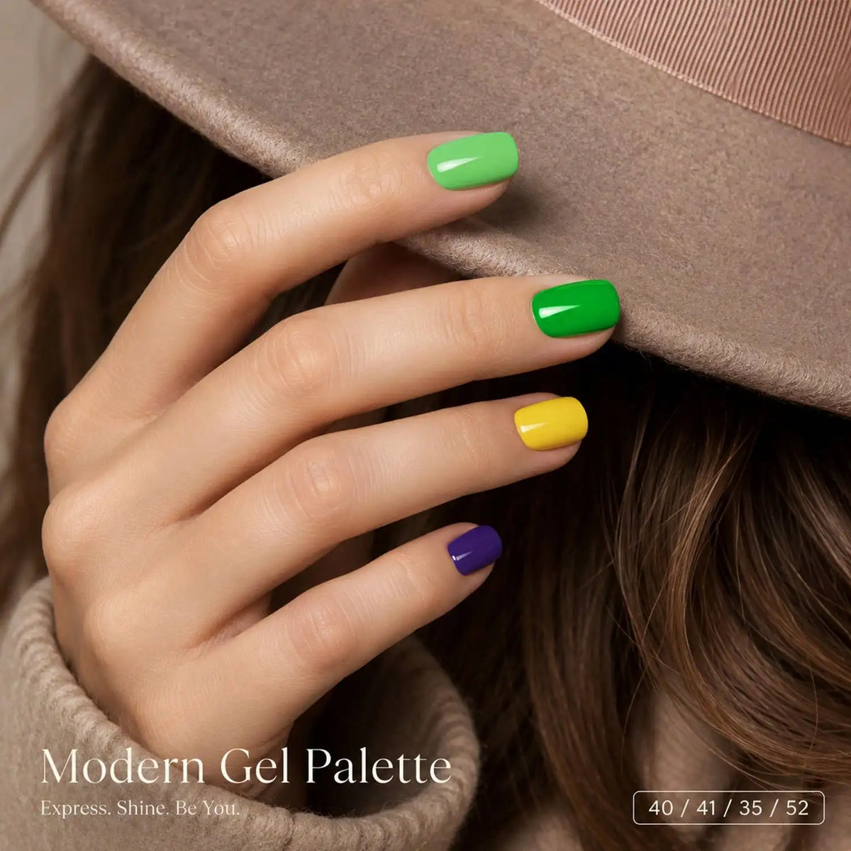 6Pcs/Set 15ml Gel Nail Polish Set,DIY Manicure Nail Art For Home Use, Bright Spring Summer Nail Color Collection
