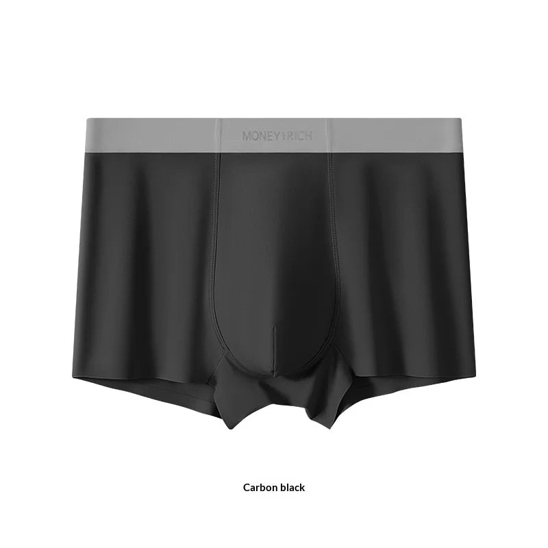 American-Style Men's Boxer Shorts: Breathable, Seamless, Cooling, Antibacterial, Sexy, Plus-Size, Boxer Briefs, Briefs, Underwea