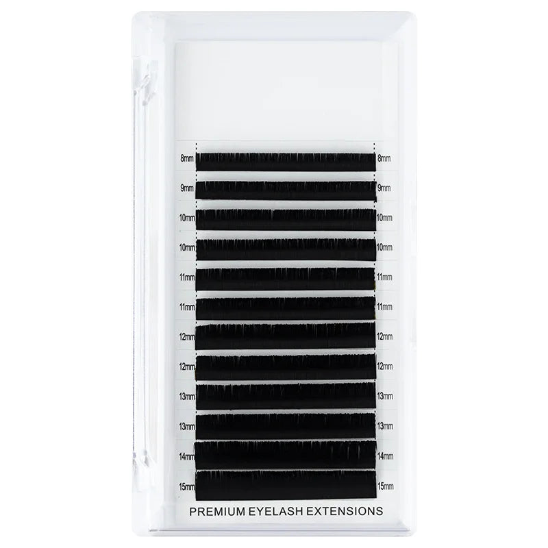 SONG LASHES  Flat Ellipse Eyelash Extensions Maquiagem Split Tips Ellipse Shaped Natural Light Magnetic Ellipse Lashes