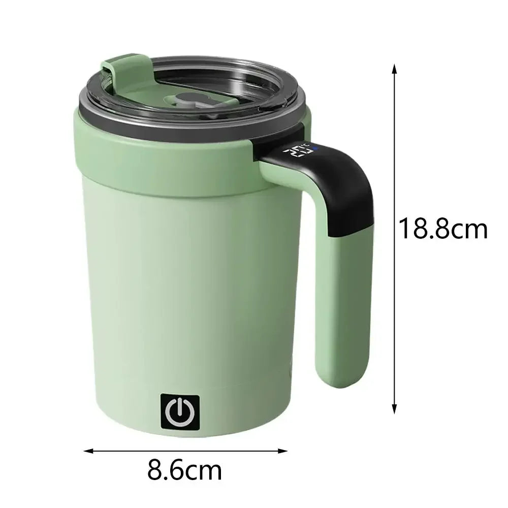 👉 Elektrische Selbstrührende Kaffeetasse aus Edelstahl