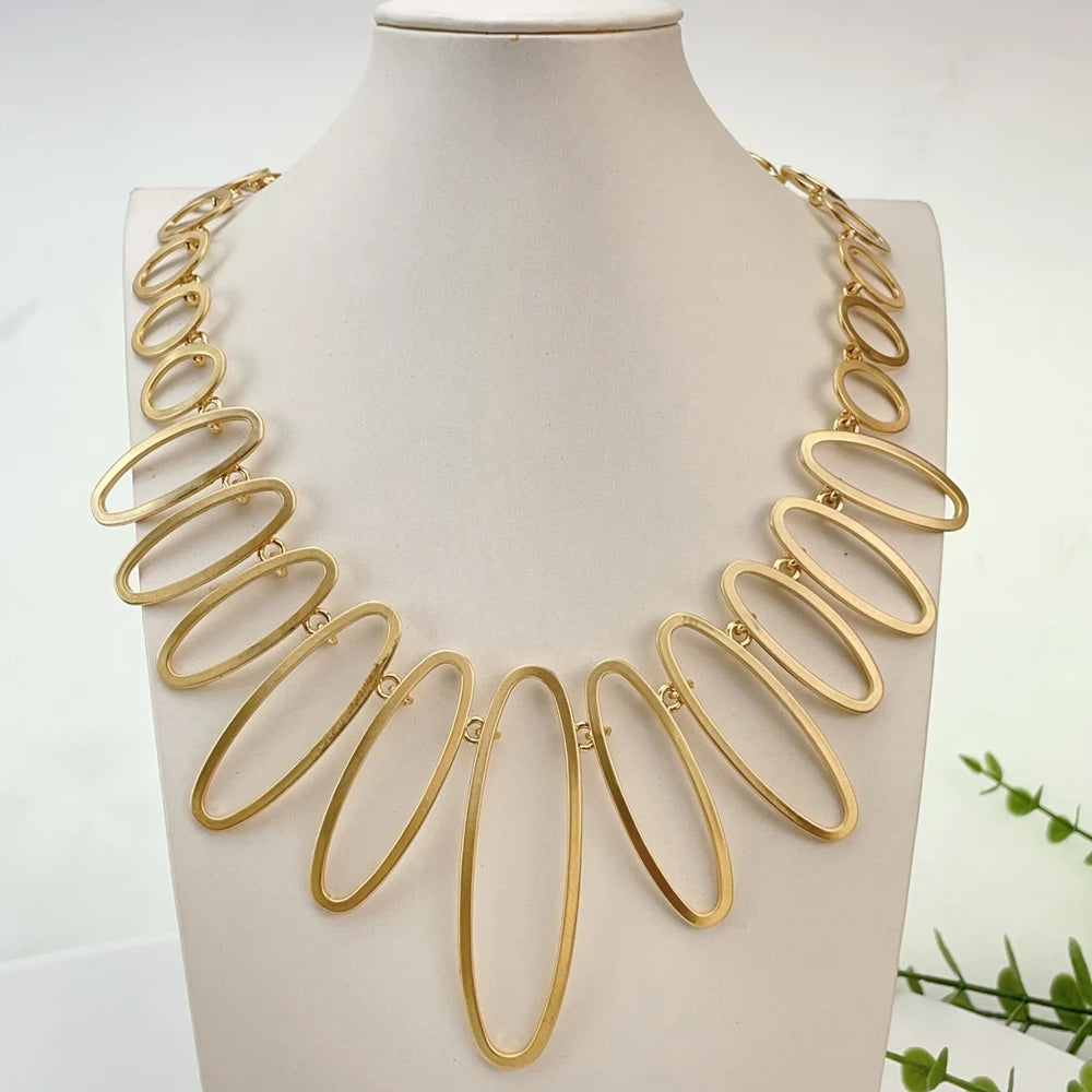 Brazilian Jewelry Sets Beautiful Simple Jewelry Bridal Jewelry for Women Wedding Gift FHK29639