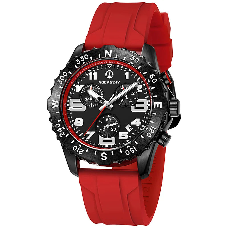 Luxury Casual Watches for Men Endurance Military Sports Watch Luminous Waterproof Chronograph Clock reloj Gifts Drop Shipping
