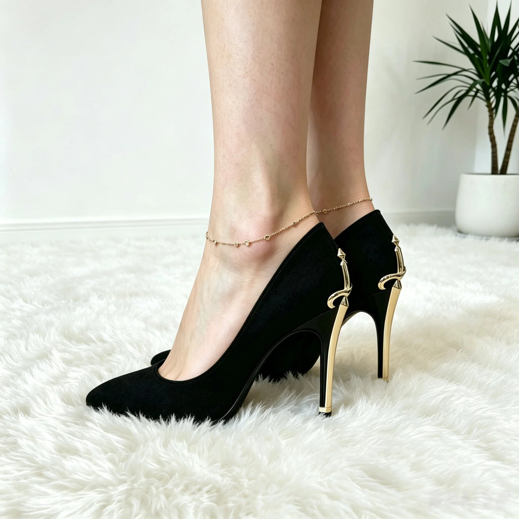 Sexy High Heels for Women 2026 New Stylish Pointed Toe Stiletto Elegant Niche Single Shoes