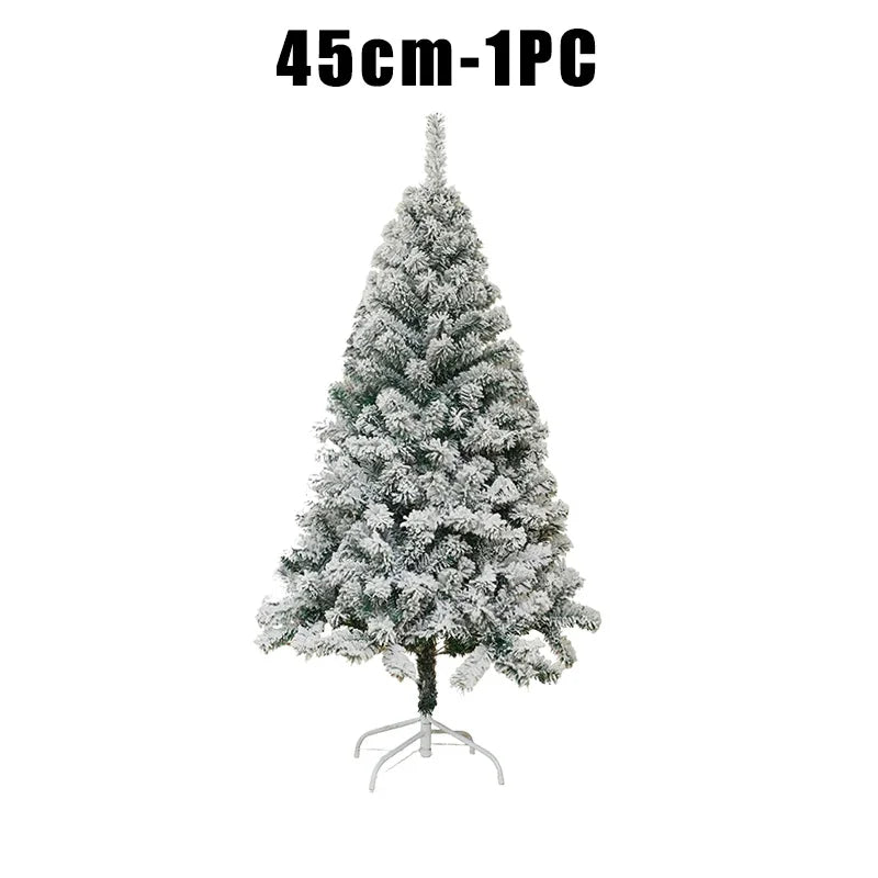 👉 Weißer verschneiter Weihnachtsbaum – Zauberhafte Winteroptik