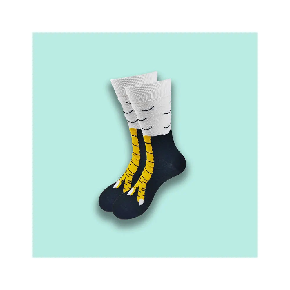 Wholesale and retail all kinds of fashion cartoon men's socks in spring and autumn wear warm and comfortable socks.