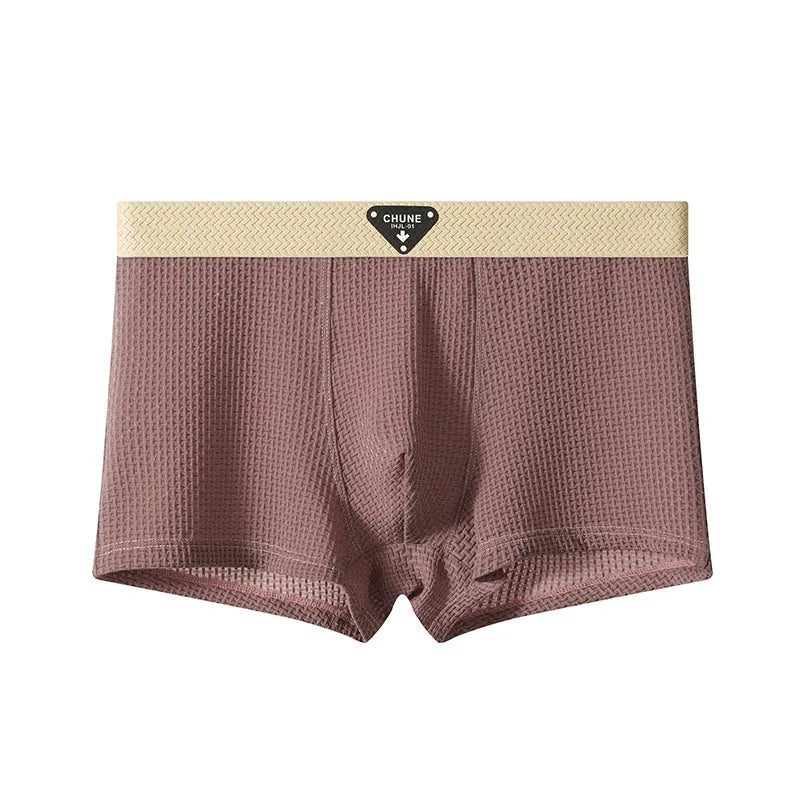 Men's Boxer Briefs | Breathable Mesh Lining & Anatomical Support, 3-Pack for Daily Comfort & Active Lifestyles M-4XL