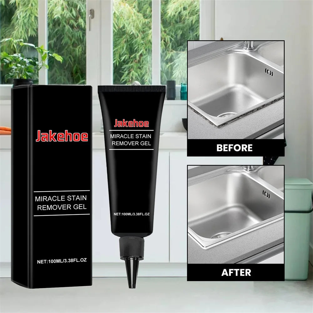 Kitchen Grease Cleaner Gel For Stubborn Stains Multi-Surface Kitchen Bathroom Universal For Oven Grime Removal