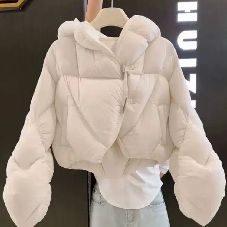 Winter Clothes Women Clothing Winter Pullover Sweatshirt Hoodie Warm Fashion Loose Workwear Thicken Cotton Jacket Parkas