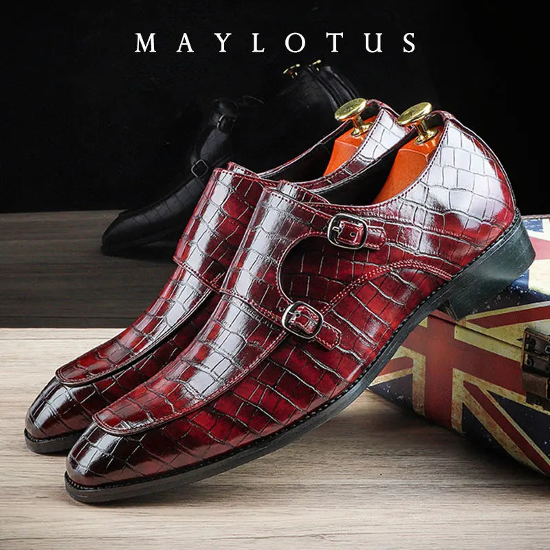 Dress Shoes Men Oxfords Fashion Business Office Men's Shoes Classic Luxury Leather Male Suits Shoes Italian Wedding Shoe