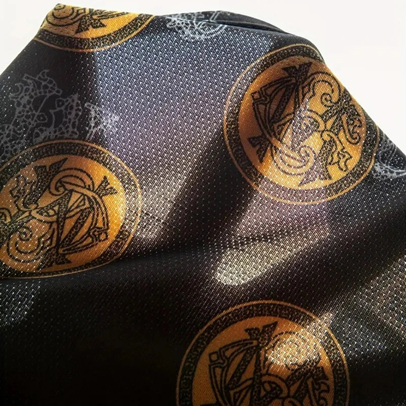 Men's Boxer Briefs 5Pcs Luxury Fashion Print Polyester Material Soft Comfortable Breathable Lightweight Underwear Set