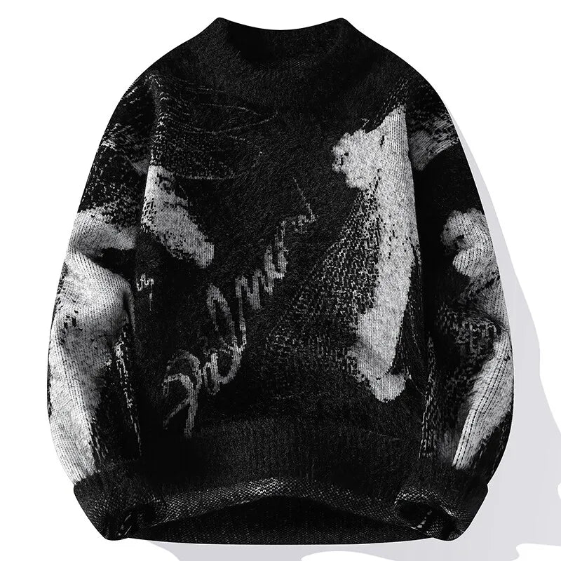 Winter Sweaters for male men thick O-neck sweater men Student youth sweaters autumn Men's wool Casual Knitwear Pullover