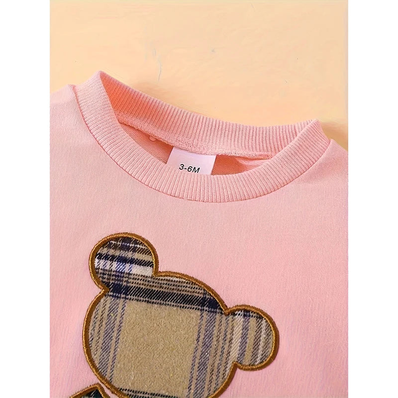 Fashion Baby Set Cartoon Kids Boys Clothes Spring Autumn Long Sleeve Coat Tops+Pants 2 Pieces Children Set