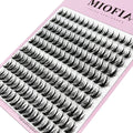 10 Row Anime Lashes Cosplay Lash Natural Wispy Natural Mink Eyelashes 3D Individual Manga Eyelash Clusters Makeup Tools