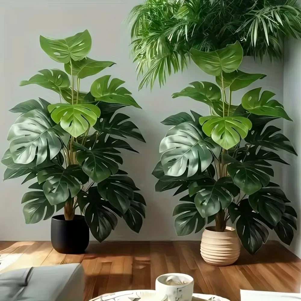 Exotische künstliche Palme – Ganzjahres-Deko für Indoor & Outdoor