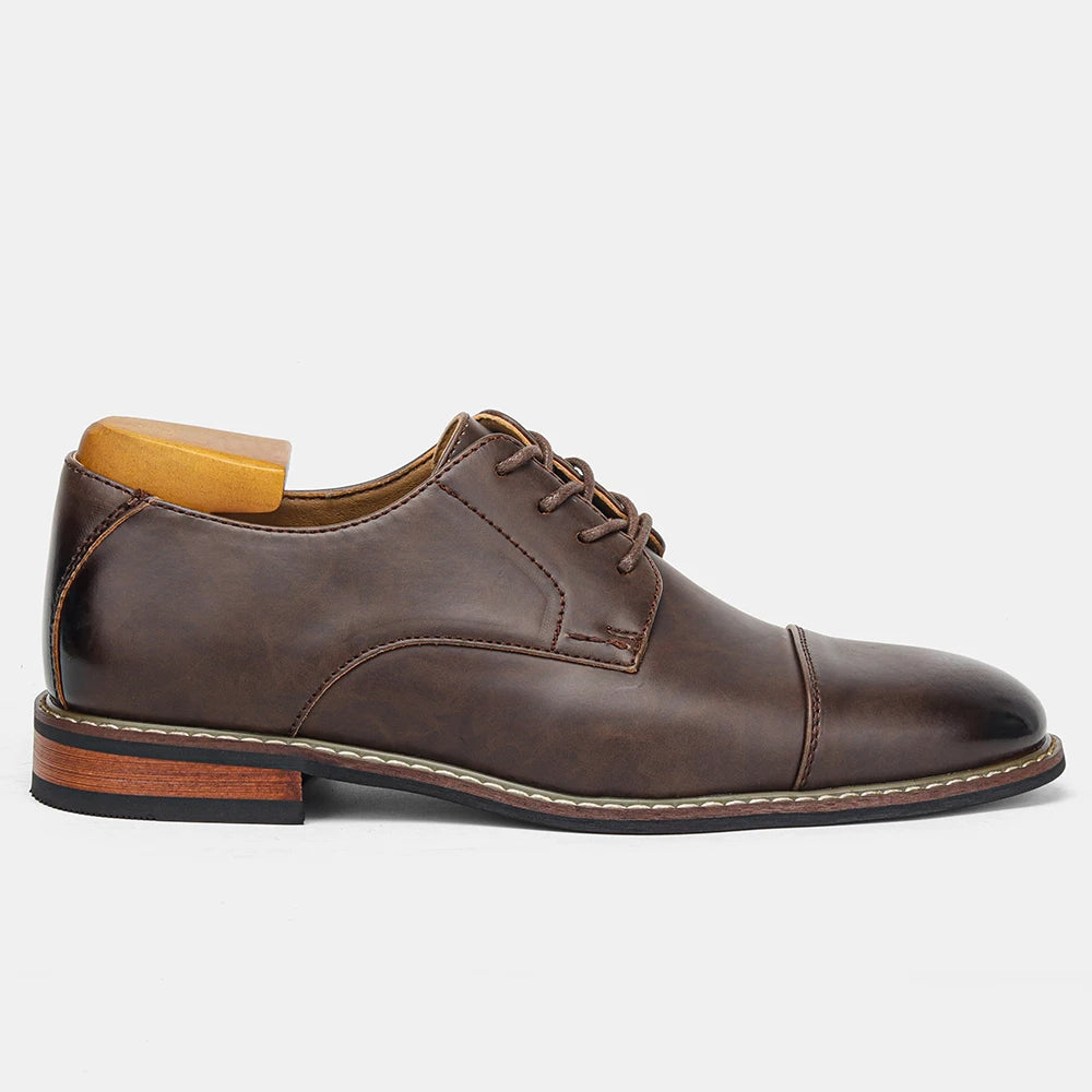 Men's Dress Shoes Formal Style Shoes For Man Business Office Style Shoes Man Dress Style Rubber Sole Lace Up