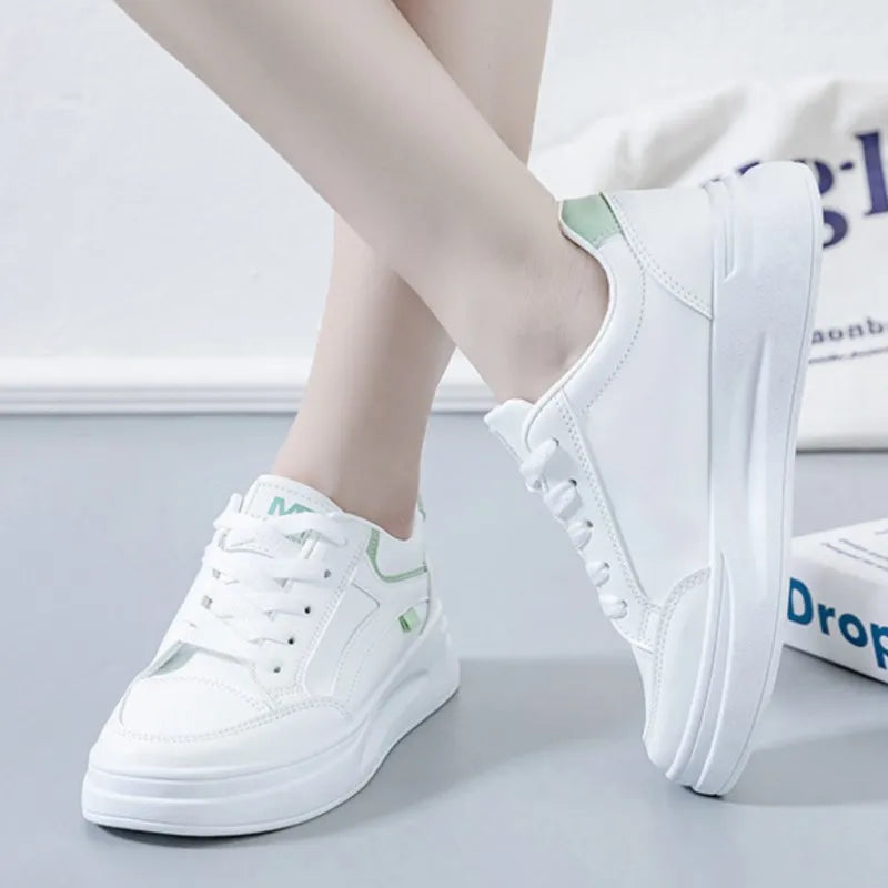 Women's Sneakers Fashion 2025 New Trainers Woman Shoes Comfortable Casual Sneaker Woman Lace Up Women Sneakers Tenis Feminino