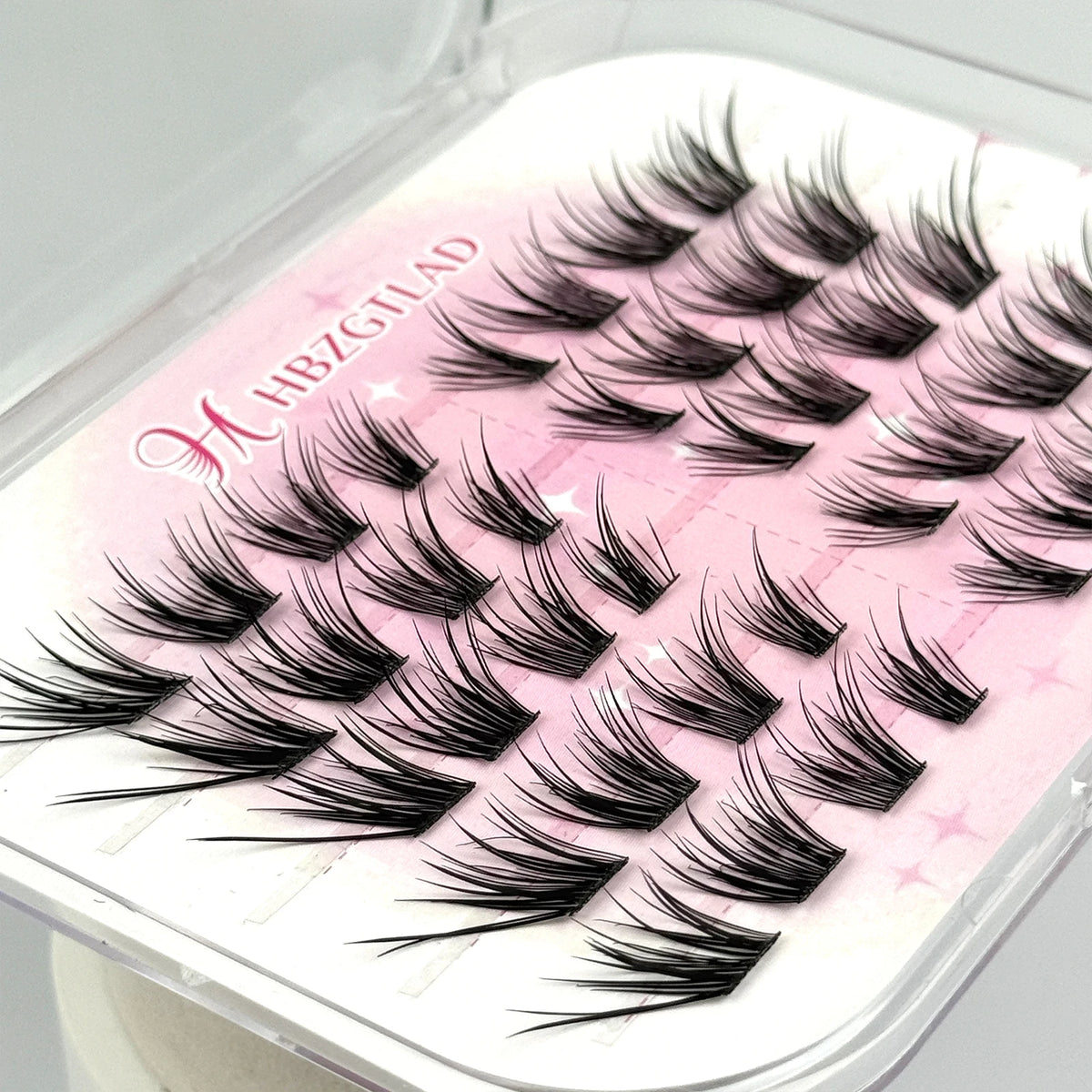 Manga Lash Clusters Eyelash Extensions Brown Anime Individual Lashes Wispy Fairy Lash Extension Fox Eye Spider Cluster Lashes