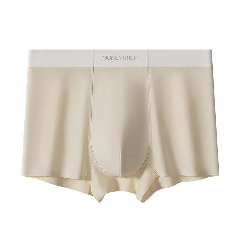 American-Style Men's Boxer Shorts: Breathable, Seamless, Cooling, Antibacterial, Sexy, Plus-Size, Boxer Briefs, Briefs, Underwea