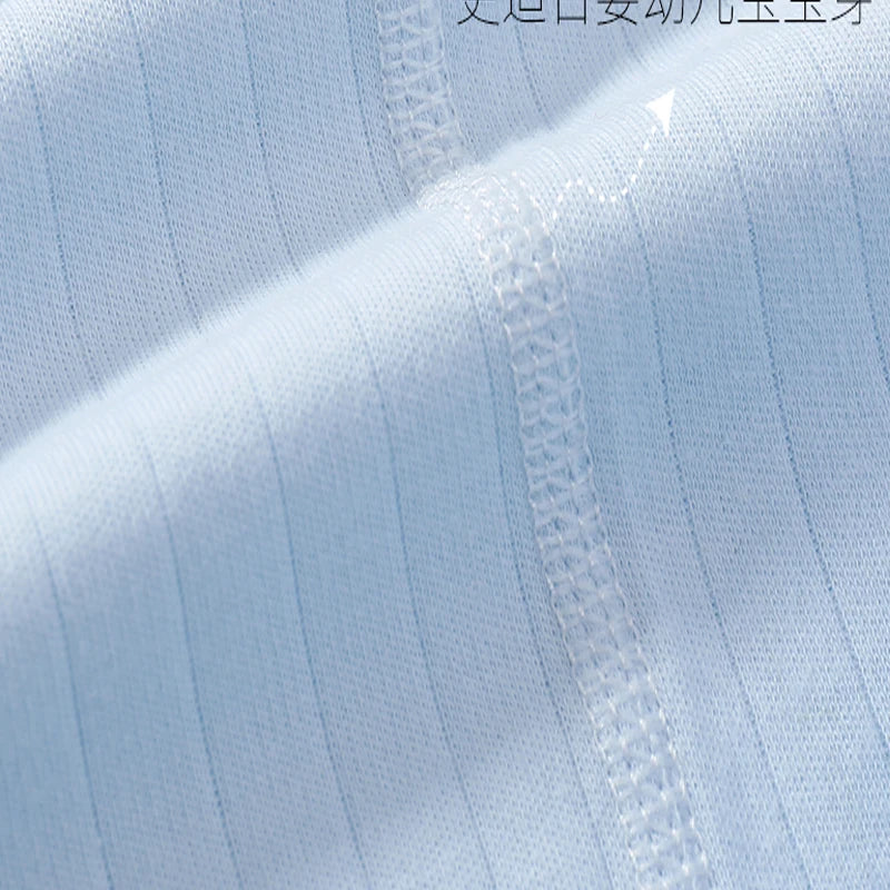 Soft Cotton Long-Sleeved Baby Bodysuit Seamless Sewing Baby Romper Newborn Clothes 0-24 months Solid Color Infant Jumpsuit