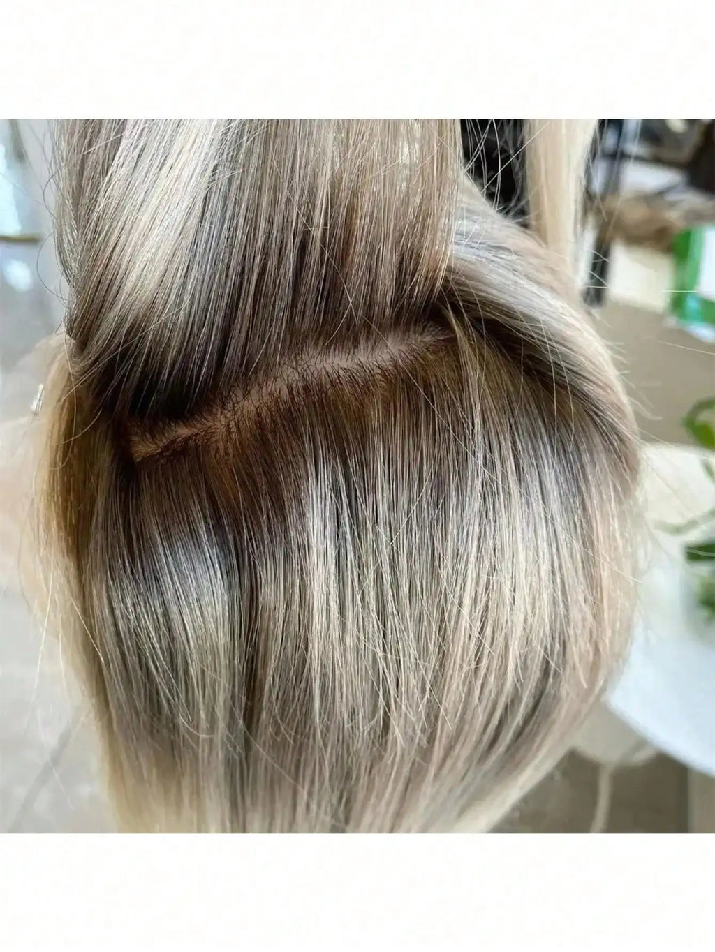 Ombre Blonde with Brown Roots Long Straight Human Hair 200 Density Lace Frontal Wigs 13x4 HD Transparent Body Wave Ombre Ash Blonde Lace Front Wigs Human Hair Pre Plucked Glueless Natural Hairline with Baby Hair  for Party Co
